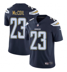 Youth Nike Los Angeles Chargers #23 Dexter McCoil Navy Blue Team Color Vapor Untouchable Limited Player NFL Jersey
