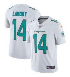 Youth Nike Miami Dolphins #14 Jarvis Landry White Vapor Untouchable Limited Player NFL Jersey