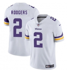 Men's Minnesota Vikings #2 Isaiah Rodgers White 2025 Vapor Limited Football Stitched Jersey
