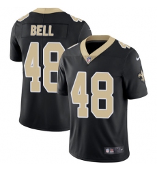 Youth Nike New Orleans Saints #48 Vonn Bell Black Team Color Vapor Untouchable Limited Player NFL Jersey