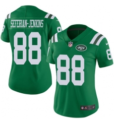 Women's Nike New York Jets #88 Austin Seferian-Jenkins Limited Green Rush Vapor Untouchable NFL Jersey
