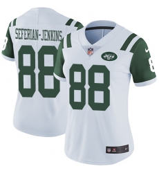 Women's Nike New York Jets #88 Austin Seferian-Jenkins White Vapor Untouchable Limited Player NFL Jersey