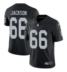 Men's Nike Oakland Raiders #66 Gabe Jackson Black Team Color Vapor Untouchable Limited Player NFL Jersey