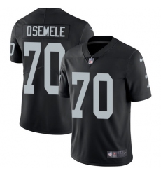 Youth Nike Oakland Raiders #70 Kelechi Osemele Black Team Color Vapor Untouchable Limited Player NFL Jersey