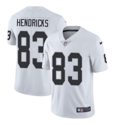 Youth Nike Oakland Raiders #83 Ted Hendricks White Vapor Untouchable Limited Player NFL Jersey