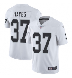 Youth Nike Oakland Raiders #37 Lester Hayes White Vapor Untouchable Limited Player NFL Jersey