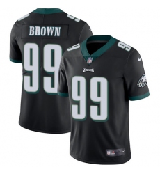 Men's Nike Philadelphia Eagles #99 Jerome Brown Black Alternate Vapor Untouchable Limited Player NFL Jersey