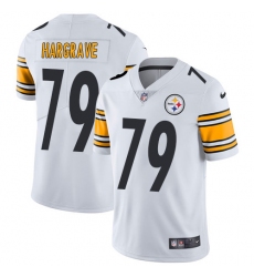 Men's Nike Pittsburgh Steelers #79 Javon Hargrave White Vapor Untouchable Limited Player NFL Jersey