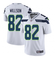 Men's Nike Seattle Seahawks #82 Luke Willson White Vapor Untouchable Limited Player NFL Jersey