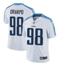 Youth Nike Tennessee Titans #98 Brian Orakpo White Vapor Untouchable Limited Player NFL Jersey