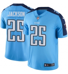 Youth Nike Tennessee Titans #25 Adoree' Jackson Limited Light Blue Rush Vapor Untouchable NFL Jersey