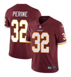 Youth Nike Washington Redskins #32 Samaje Perine Burgundy Red Team Color Vapor Untouchable Limited Player NFL Jersey