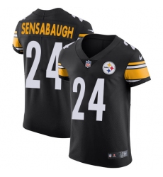 Men's Nike Pittsburgh Steelers #24 Coty Sensabaugh Black Team Color Vapor Untouchable Elite Player NFL Jersey