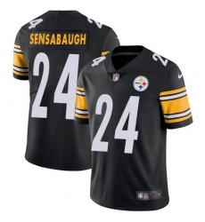 Men's Nike Pittsburgh Steelers #24 Coty Sensabaugh Black Team Color Vapor Untouchable Limited Player NFL Jersey