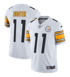 Youth Nike Pittsburgh Steelers #11 Justin Hunter White Vapor Untouchable Limited Player NFL Jersey