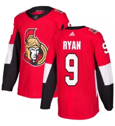 Youth Adidas Ottawa Senators #9 Bobby Ryan Authentic Red Home NHL Jersey
