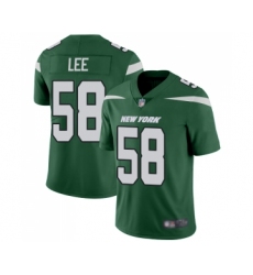 Youth New York Jets #58 Darron Lee Green Team Color Vapor Untouchable Limited Player Football Jersey
