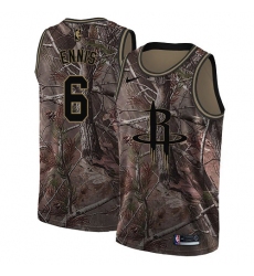 Women's Nike Houston Rockets #6 Tyler Ennis Swingman Camo Realtree Collection NBA Jersey