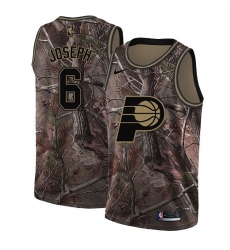 Women's Nike Indiana Pacers #6 Cory Joseph Swingman Camo Realtree Collection NBA Jersey