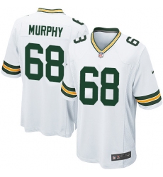 Men's Nike Green Bay Packers #68 Kyle Murphy Game White NFL Jersey