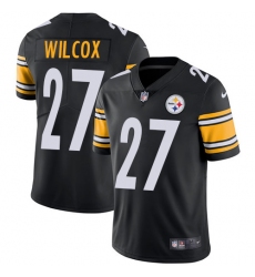 Youth Nike Pittsburgh Steelers #27 J.J. Wilcox Black Team Color Vapor Untouchable Limited Player NFL Jersey