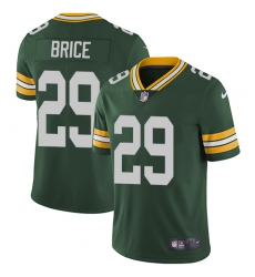 Youth Nike Green Bay Packers #29 Kentrell Brice Green Team Color Vapor Untouchable Limited Player NFL Jersey