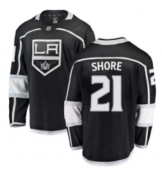 Youth Los Angeles Kings #21 Nick Shore Authentic Black Home Fanatics Branded Breakaway NHL Jersey