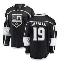 Youth Los Angeles Kings #19 Alex Iafallo Authentic Black Home Fanatics Branded Breakaway NHL Jersey
