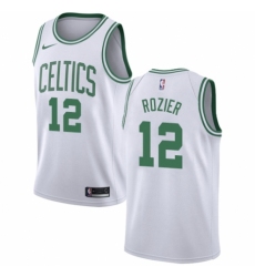 Women's Nike Boston Celtics #12 Terry Rozier Swingman White NBA Jersey - Association Edition