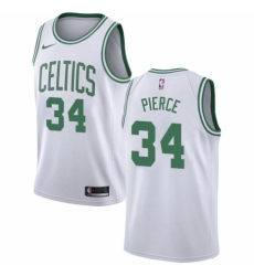 Youth Nike Boston Celtics #34 Paul Pierce Swingman White NBA Jersey - Association Edition