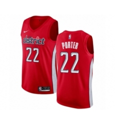 Women's Nike Washington Wizards #22 Otto Porter Red Swingman Jersey - Earned Edition
