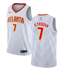 Youth Nike Atlanta Hawks #7 Ersan Ilyasova Authentic White NBA Jersey - Association Edition