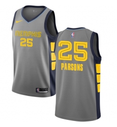Women's Nike Memphis Grizzlies #25 Chandler Parsons Swingman Gray NBA Jersey - City Edition
