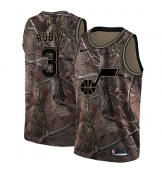 Women's Nike Utah Jazz #3 Ricky Rubio Swingman Camo Realtree Collection NBA Jersey