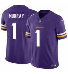 Men's Minnesota Vikings #1 Kyler Murray Purple 2026 F.U.S.E. Vapor Untouchable Limited Stitched Jersey