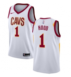 Women's Nike Cleveland Cavaliers #1 Rodney Hood Swingman White NBA Jersey - Association Edition
