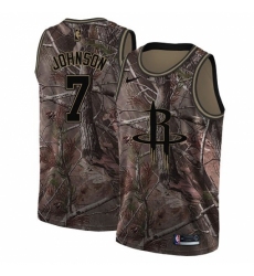 Women's Nike Houston Rockets #7 Joe Johnson Swingman Camo Realtree Collection NBA Jersey