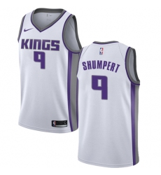 Youth Nike Sacramento Kings #9 Iman Shumpert Authentic White NBA Jersey - Association Edition