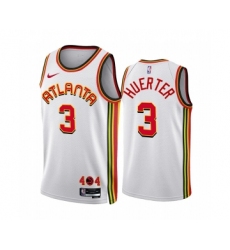 Men's Atlanta Hawks #3 Kevin Huerter 2022-23 White Association Edition Stitched Jersey