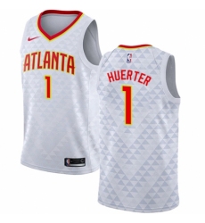 Women's Nike Atlanta Hawks #1 Kevin Huerter Authentic White NBA Jersey - Association Edition