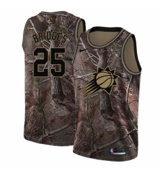 Men's Nike Phoenix Suns #25 Mikal Bridges Swingman Camo Realtree Collection NBA Jersey
