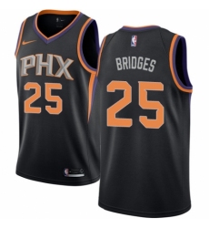 Women's Nike Phoenix Suns #25 Mikal Bridges Authentic Black NBA Jersey Statement Edition