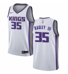 Men's Nike Sacramento Kings #35 Marvin Bagley III Swingman White NBA Jersey - Association Edition