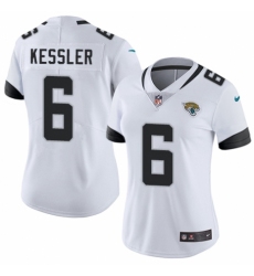 Women's Nike Jacksonville Jaguars #6 Cody Kessler White Vapor Untouchable Limited Player NFL Jersey