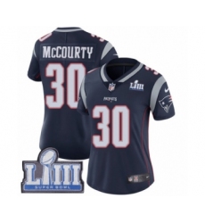 Women's Nike New England Patriots #30 Jason McCourty Navy Blue Team Color Vapor Untouchable Limited Player Super Bowl LIII Bound NFL Jersey