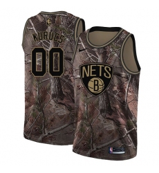 Women's Nike Brooklyn Nets #00 Rodions Kurucs Swingman Camo Realtree Collection NBA Jersey