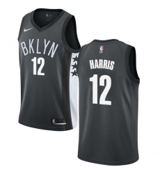 Women's Nike Brooklyn Nets #12 Joe Harris Swingman Gray NBA Jersey Statement Edition