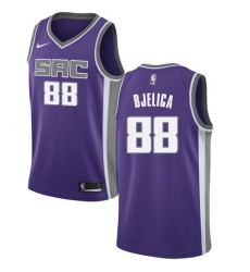 Women's Nike Sacramento Kings #88 Nemanja Bjelica Swingman Purple NBA Jersey - Icon Edition