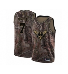 Women's Charlotte Hornets #7 Dwayne Bacon Swingman Camo Realtree Collection Basketball Jersey