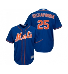 Youth New York Mets #25 Adeiny Hechavarria Authentic Royal Blue Alternate Home Cool Base Baseball Jersey